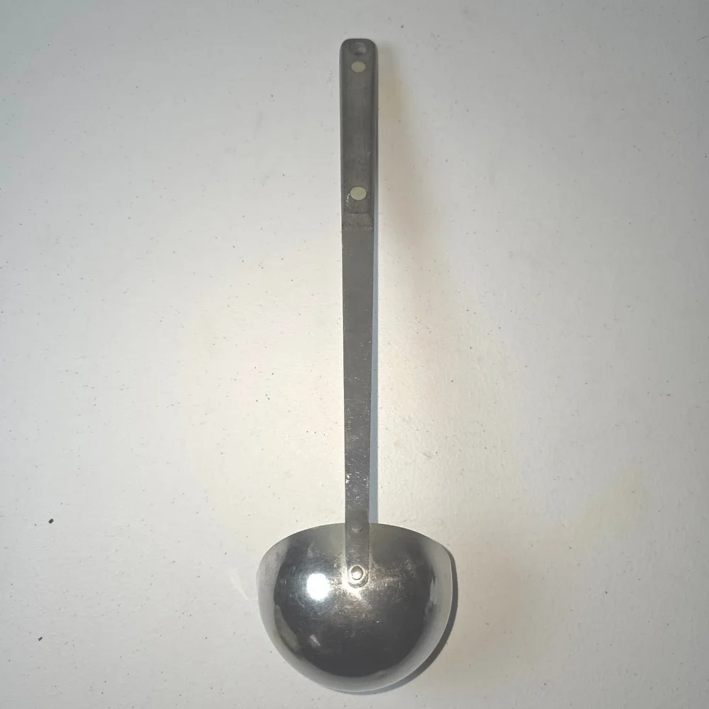 Vintage Ekco Flint Arrowhead‎ Stainless Vanadium Soup Ladle Pour Spout USA 12
